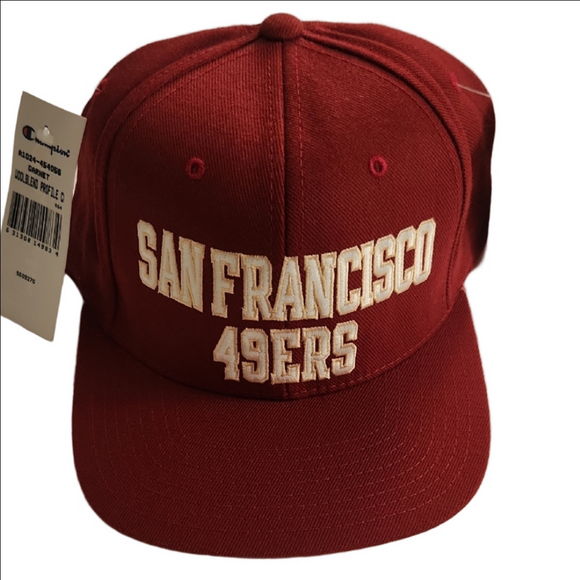 Champion Red San Francisco 49ers Hat